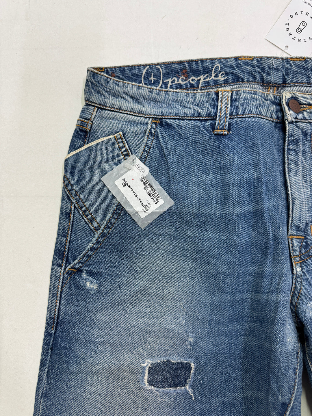 People+ jeans W33 cimosa red line nuovo Deadstock