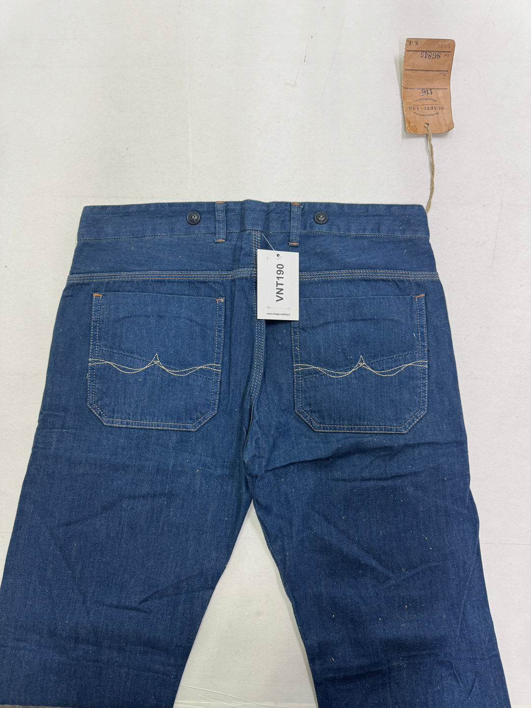 Scarti-Lab 118 W33 jeans chino pants nuovo con cartellino Deadstock