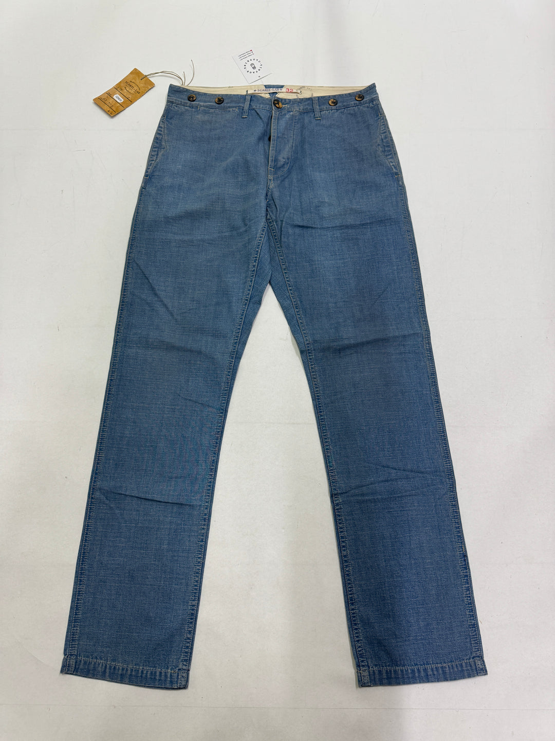 Scarti-Lab 107 W32 jeans martingala nuovo con cartellino Deadstock