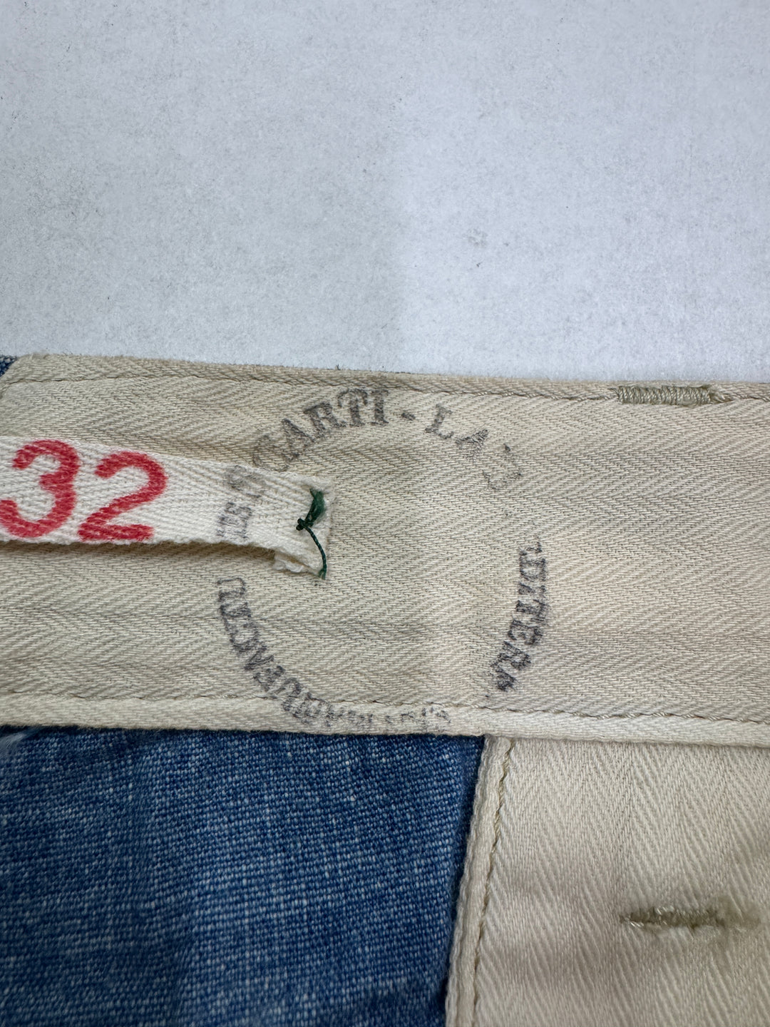 Scarti-Lab 107 W32 jeans martingala nuovo con cartellino Deadstock