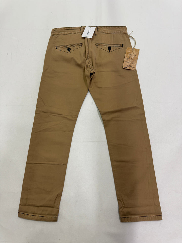 Scarti-Lab 116 W31 chino pants nuovo con cartellino Deadstock