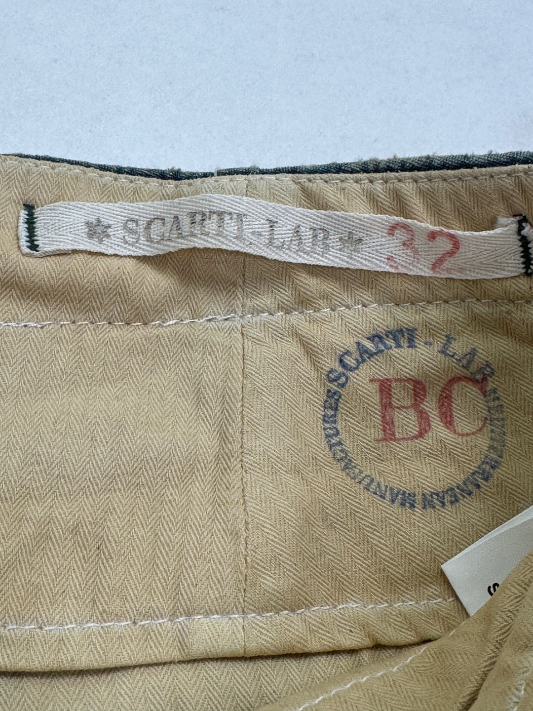 Scarti-Lab 109 W32 jeans nuovo con cartellino Deadstock