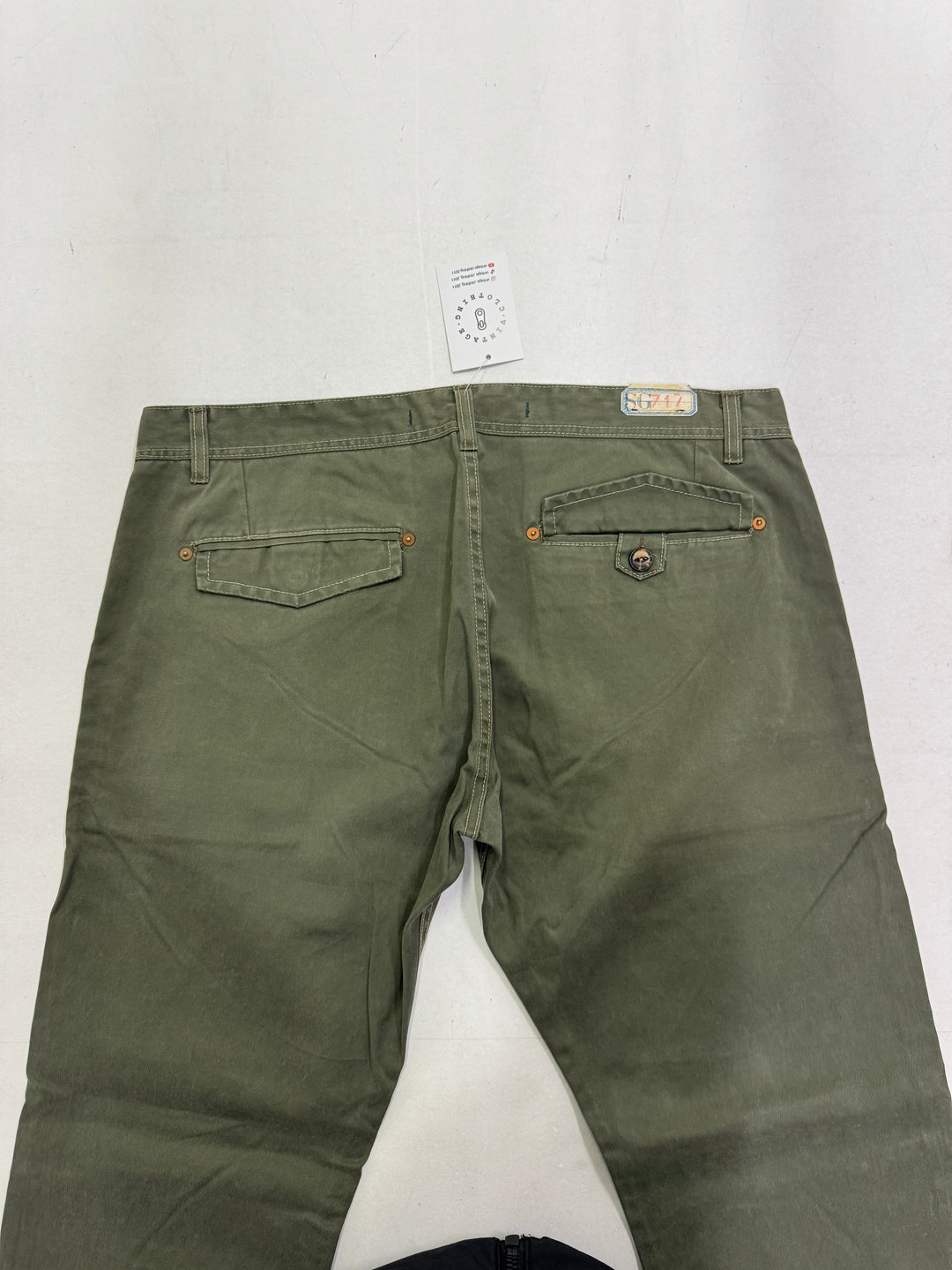 Scarti-Lab 120 W38 chino pants jeans nuovo con cartellino Deadstock