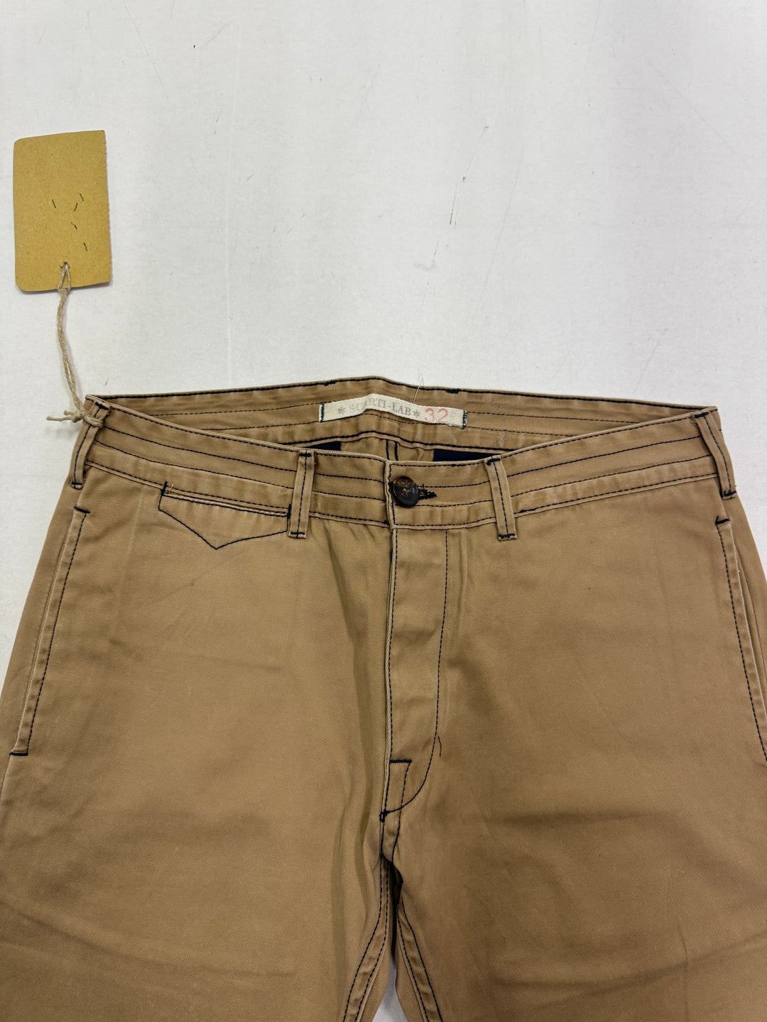 Scarti-Lab 116 W32 chino pant jeans nuovo con cartellino Deadstock