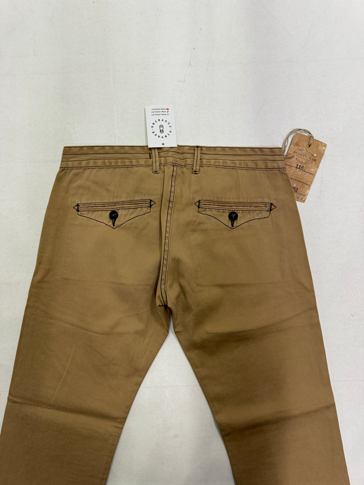 Scarti-Lab 116 W32 chino pant jeans nuovo con cartellino Deadstock