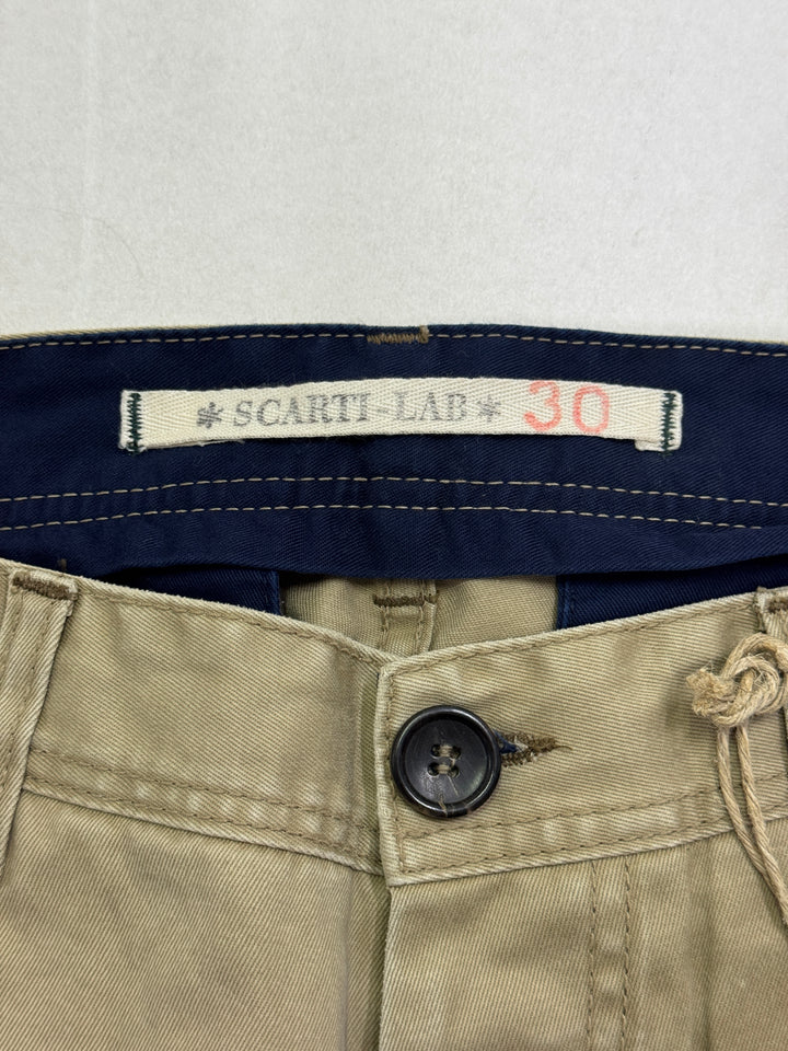 Scarti-Lab 120 W30 chino pant work nuovo con cartellino Deadstock