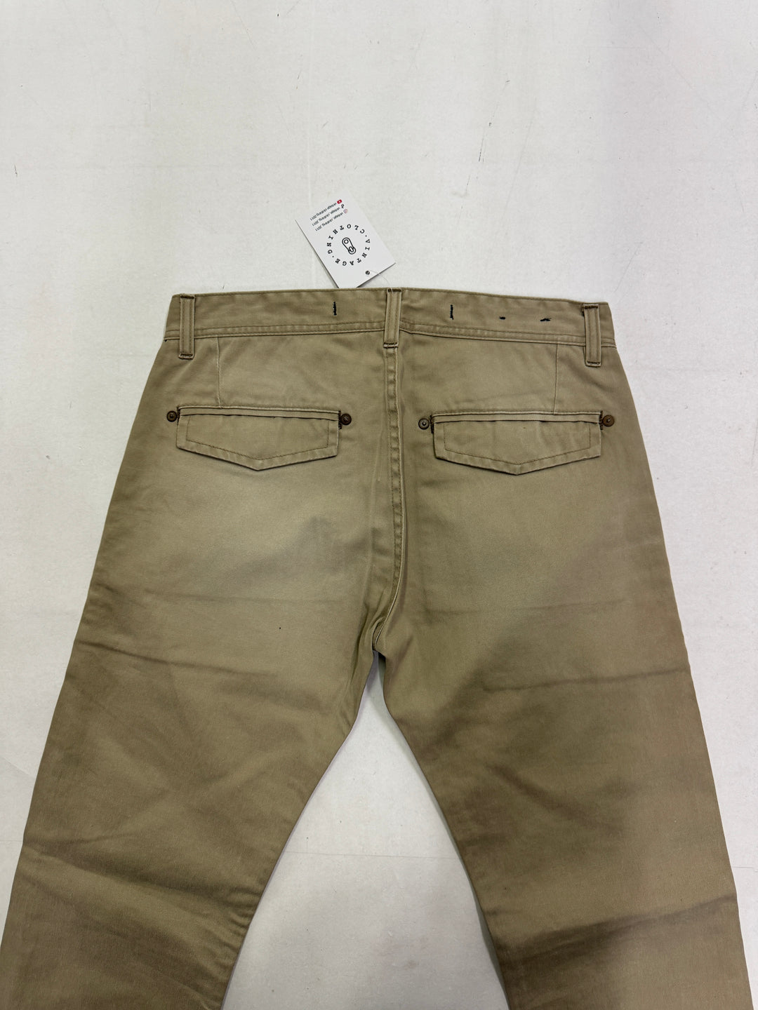 Scarti-Lab 120 W30 chino pant work nuovo con cartellino Deadstock