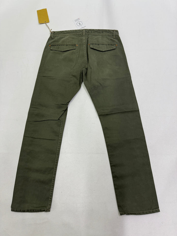 Scarti-Lab 120 W33 chino pant nuovo con cartellino Deadstock