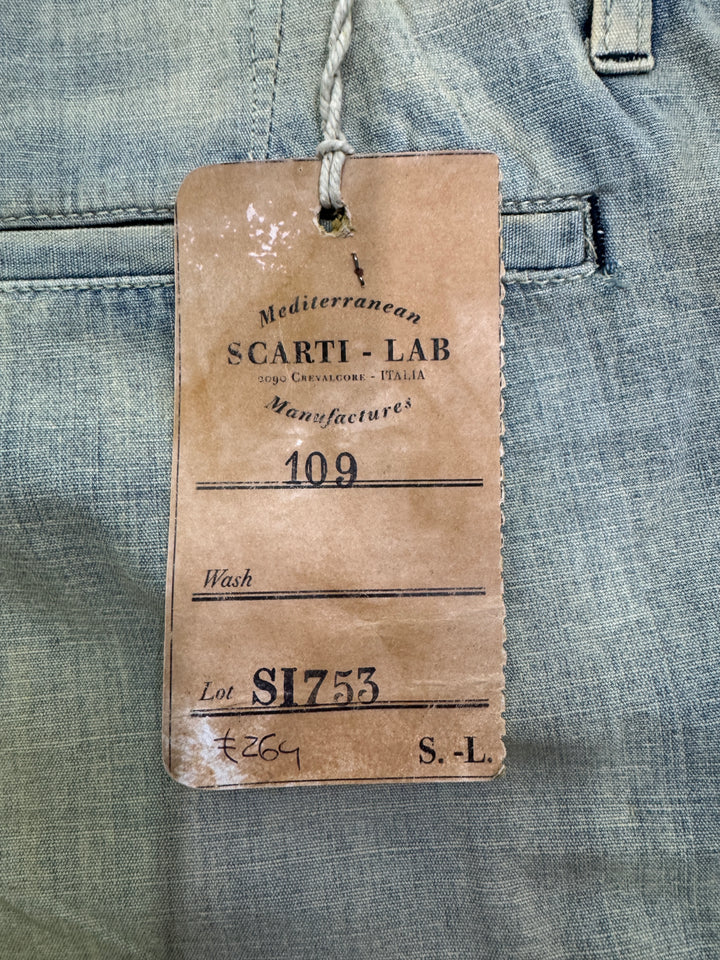 Scarti-Lab 109 W32 jeans pant nuovo con cartellino Deadstock