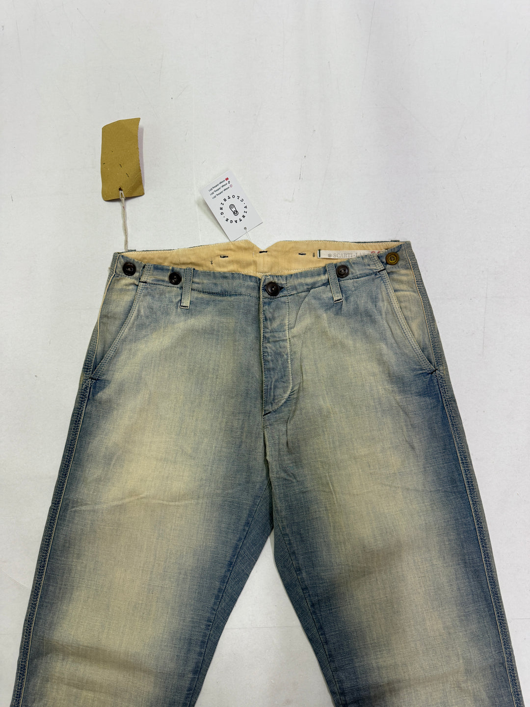 Scarti-Lab 109 W31 jeans nuovo con cartellino Deadstock