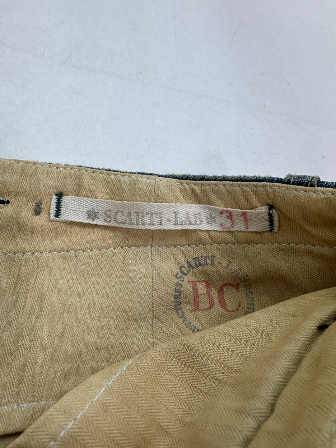 Scarti-Lab 109 W31 jeans nuovo con cartellino Deadstock