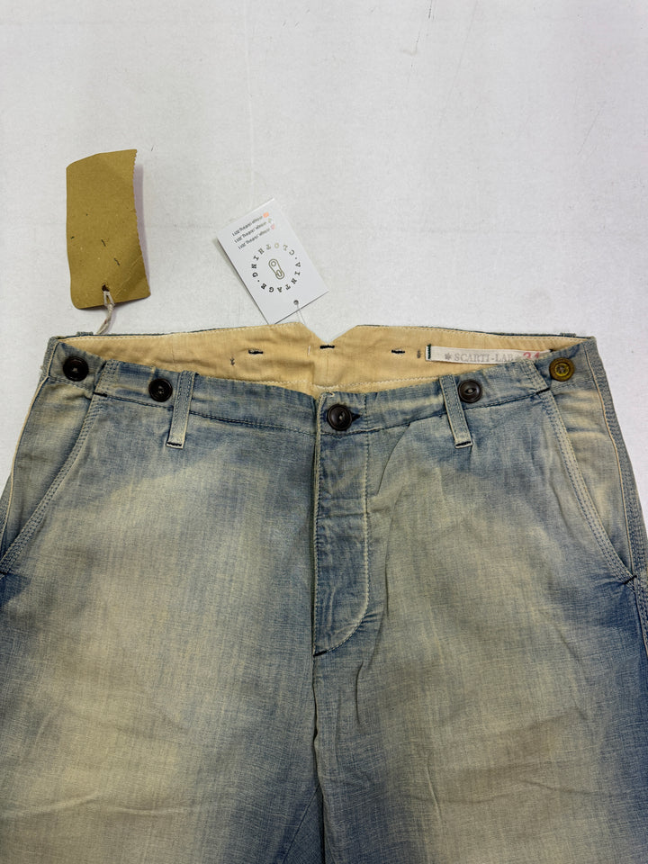 Scarti-Lab 109 W31 jeans nuovo con cartellino Deadstock