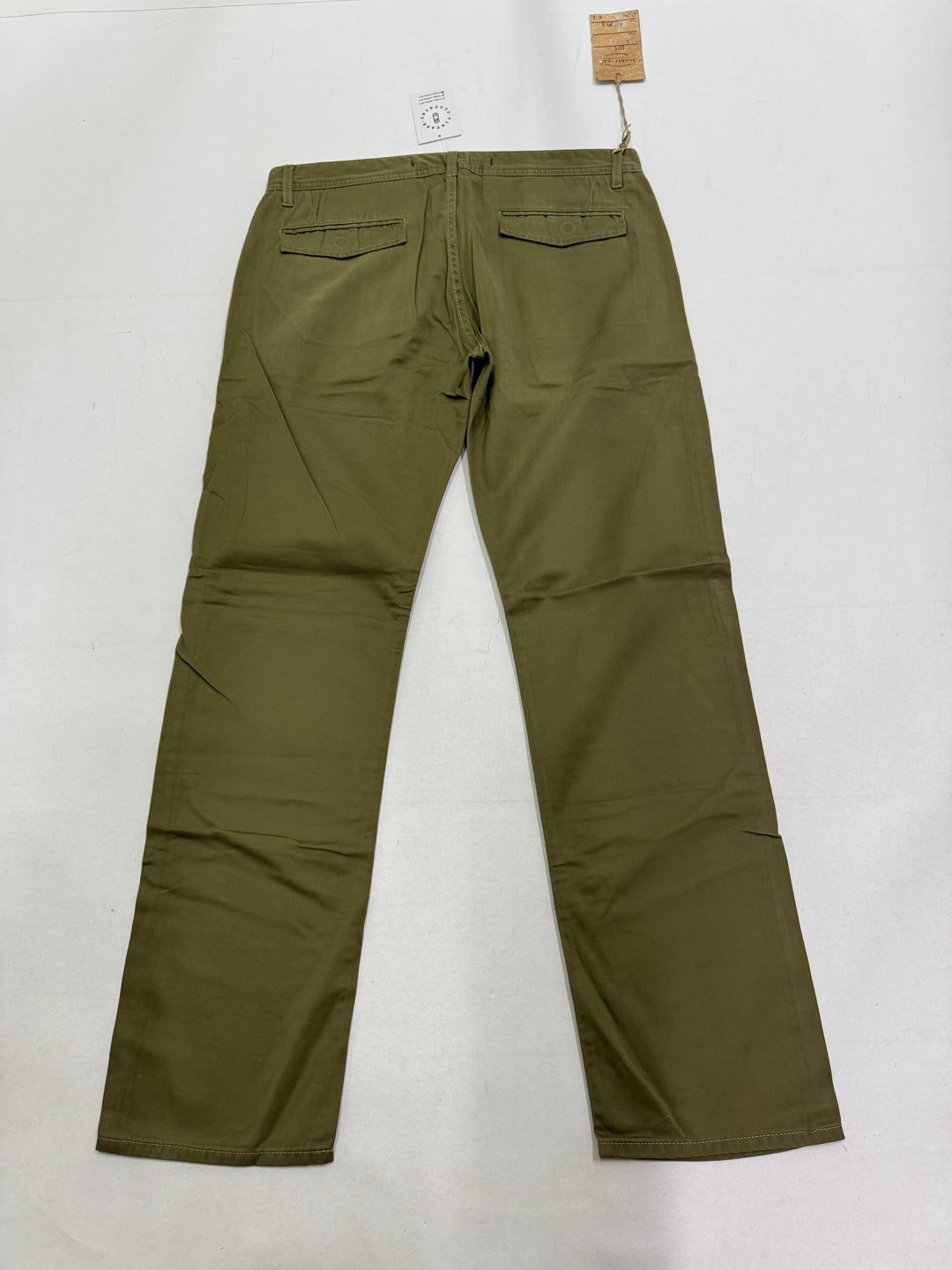 Scarti-Lab 101 chino pant W36 verde militare nuovo con cartellino Deadstock