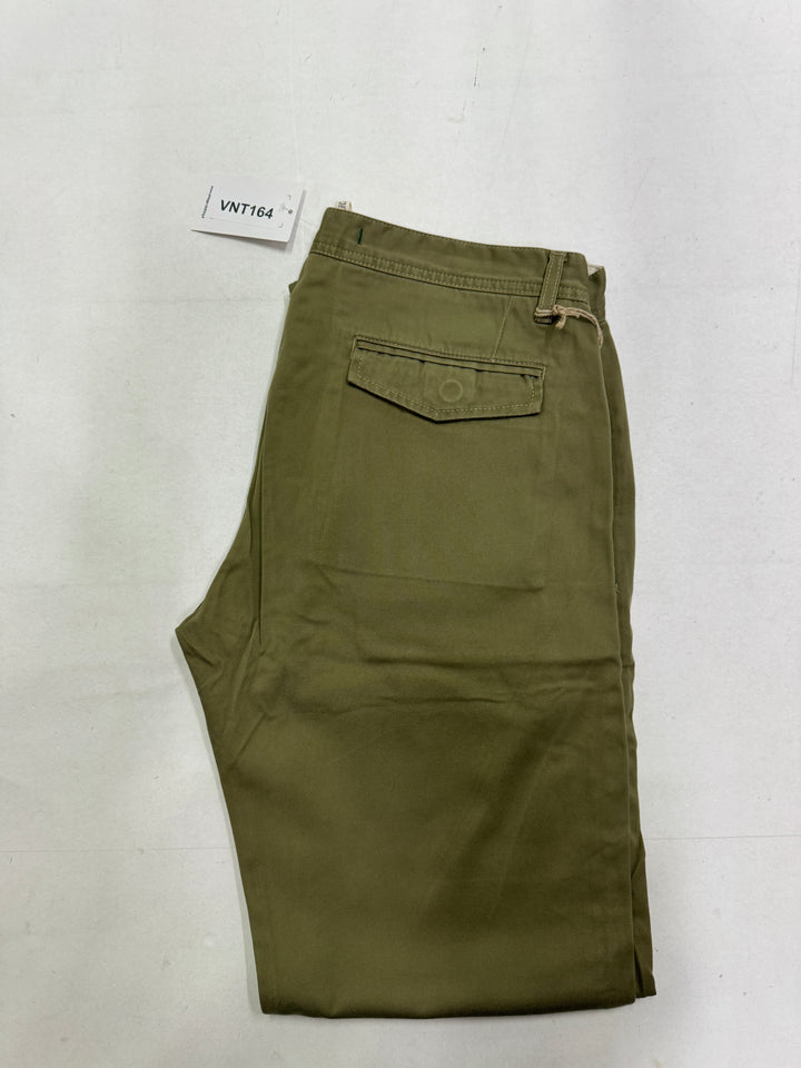 Scarti-Lab 101 chino pant W36 verde militare nuovo con cartellino Deadstock