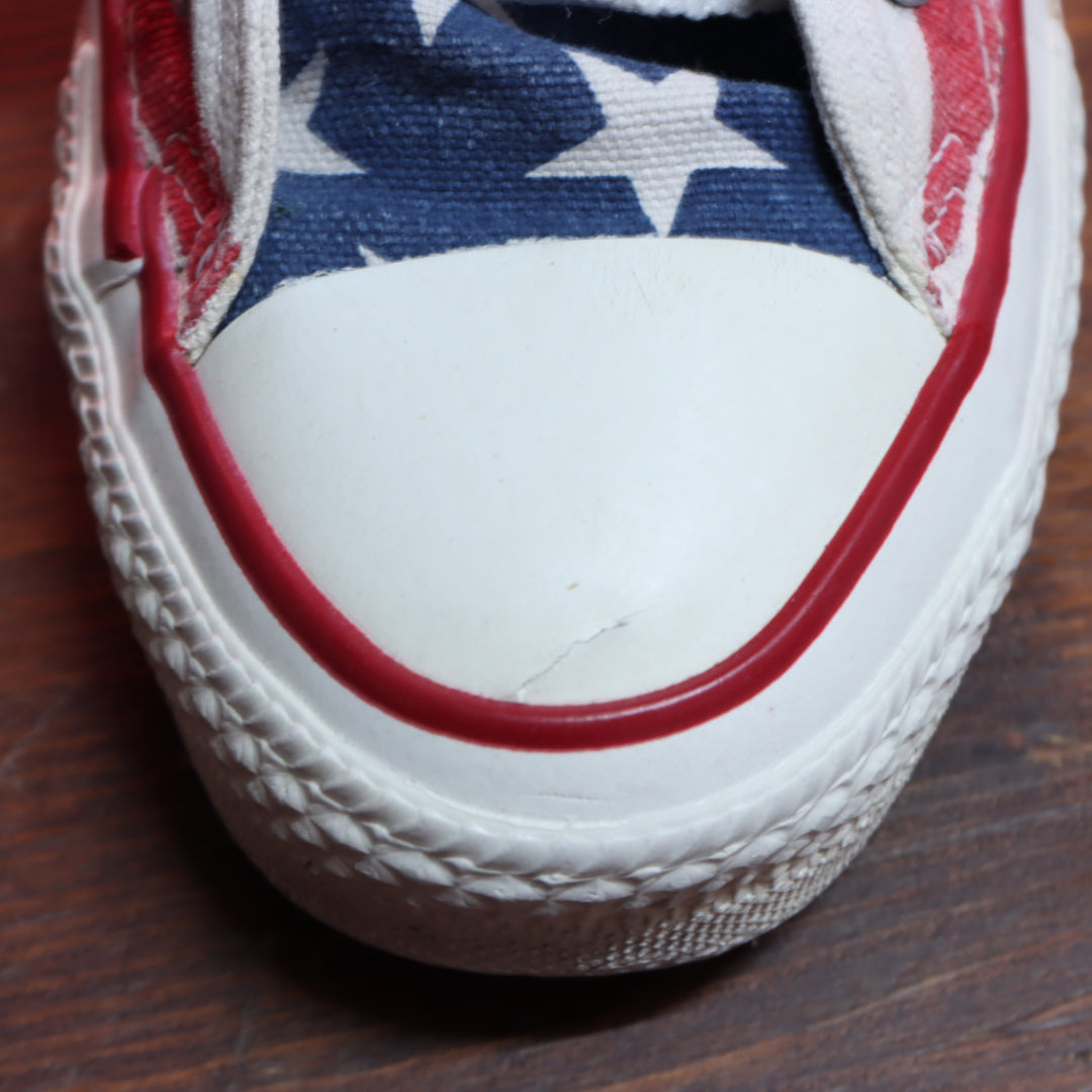 Converse size 4 1/2  Alte Made in USA tomaia bandiera americana