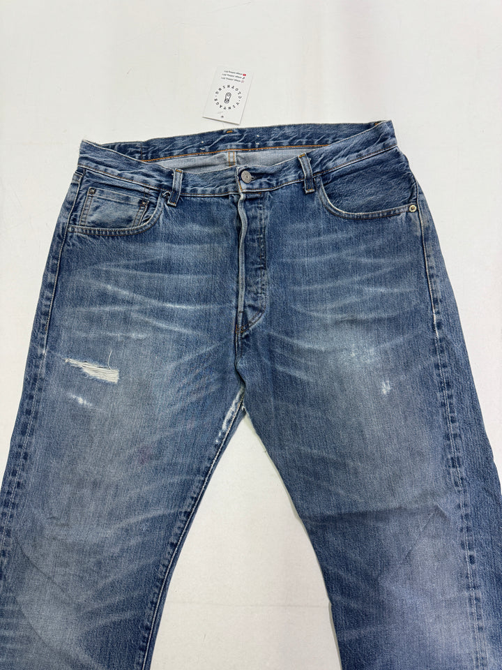 Levi's 501 XX Big E Vintage Clothing W36 L34 cimosa e rivetti selvedge rivets