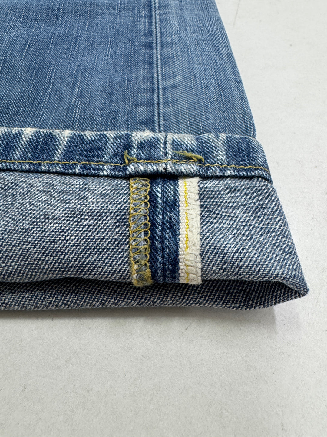 Lee 101 B mezza cimosa W33 L32 selvedge vintage denim jeans