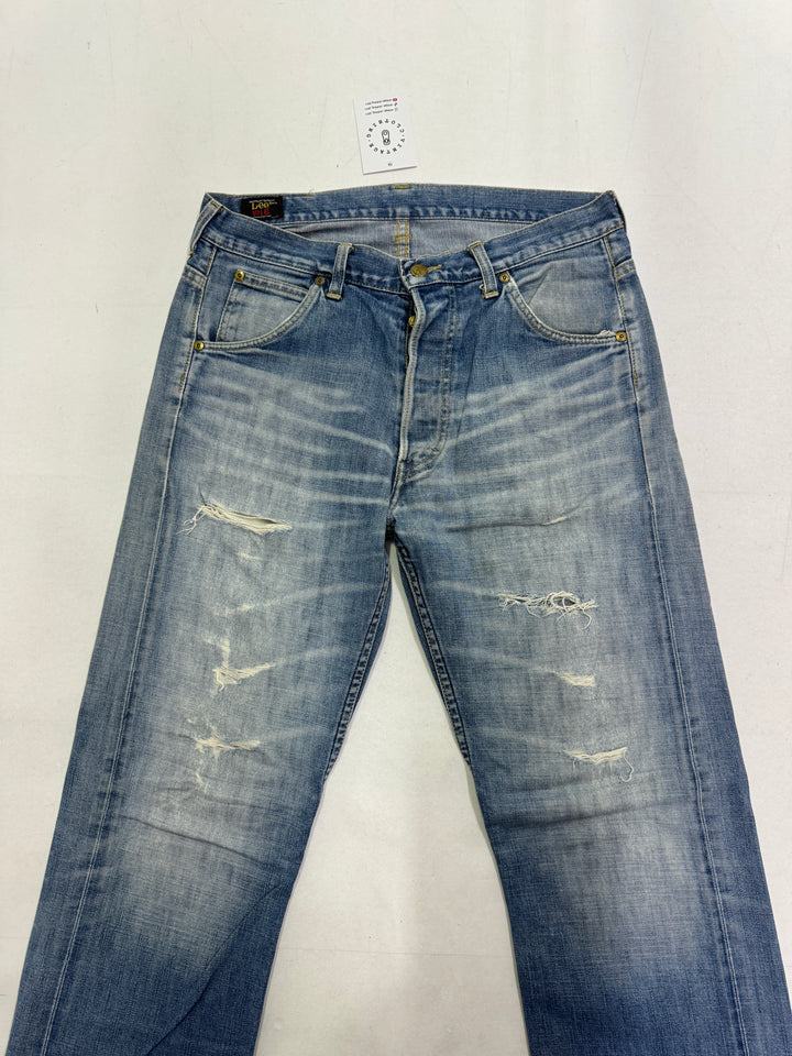 Lee 101 B mezza cimosa W33 L32 selvedge vintage denim jeans