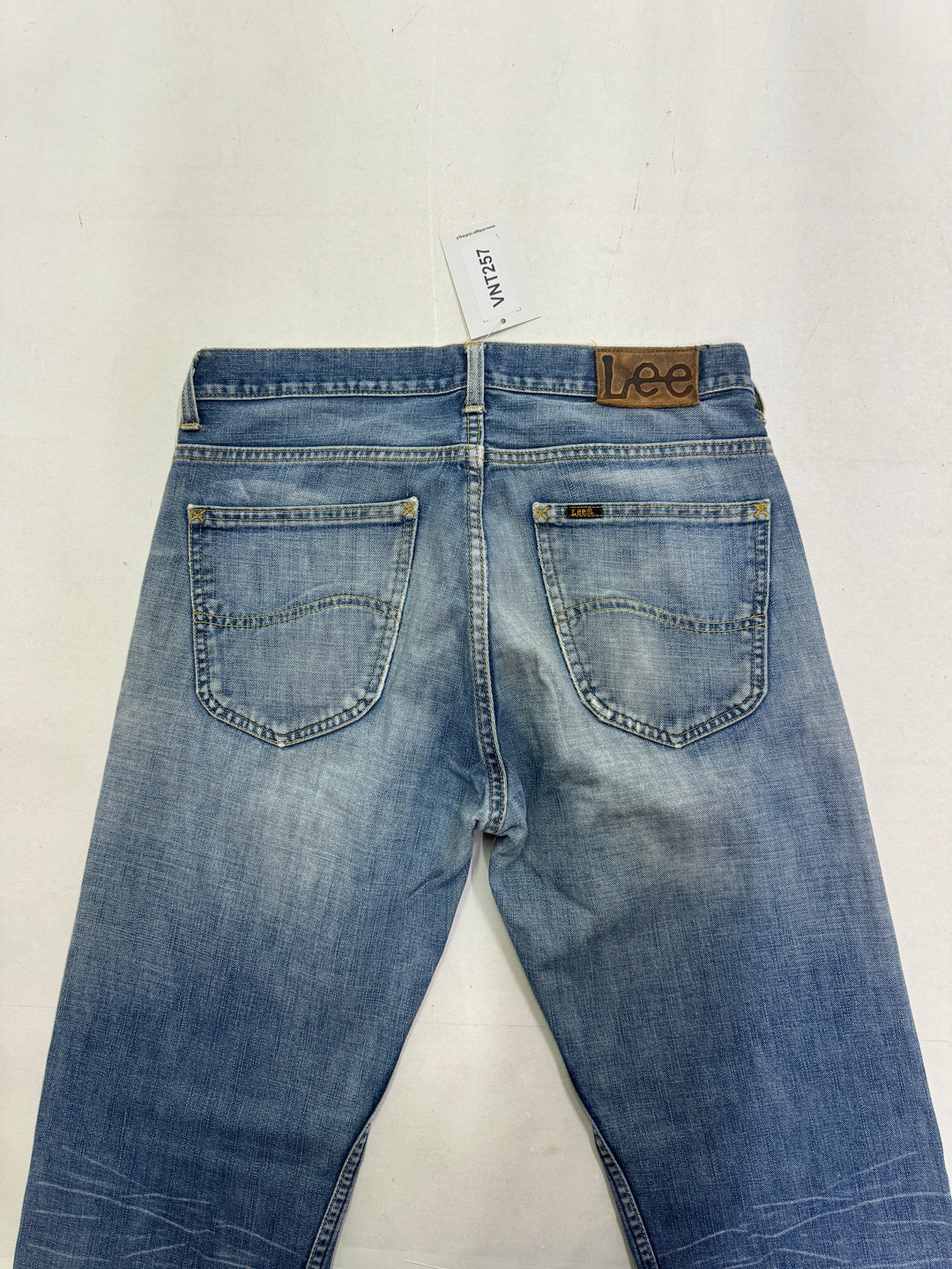 Lee 101 B mezza cimosa W33 L32 selvedge vintage denim jeans