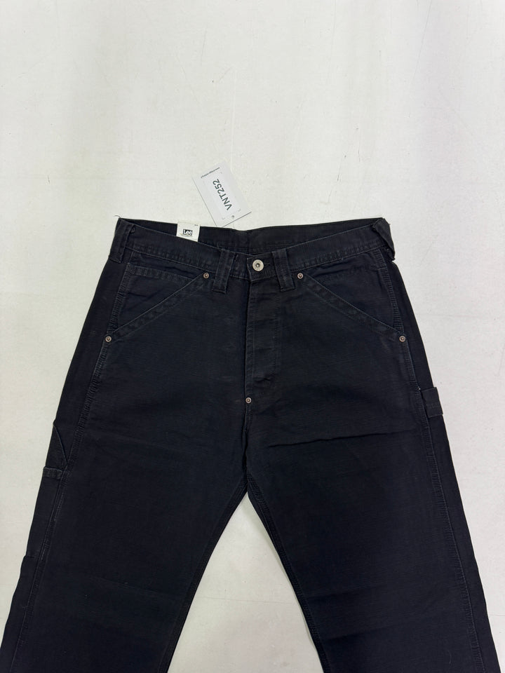 Lee Union Alls Carpenter W31 L34 jeans cargo nuovo deadstock