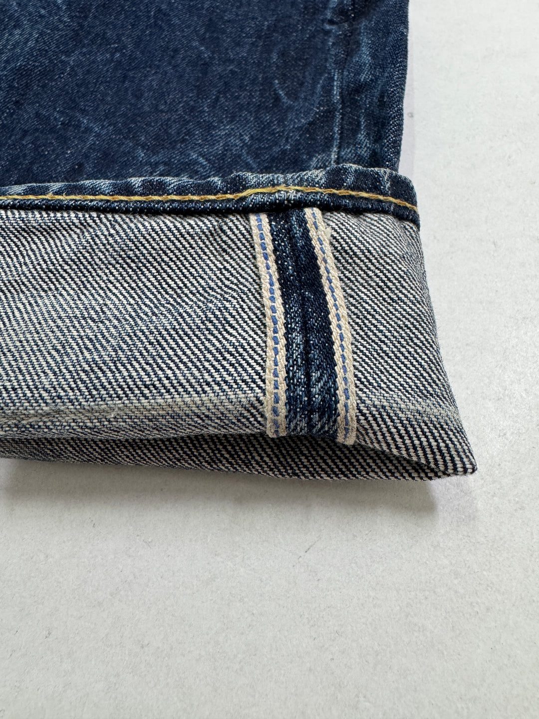 Studio D'Artisan W30 con cimosa e rivetti selvedge rivets jeans vintage