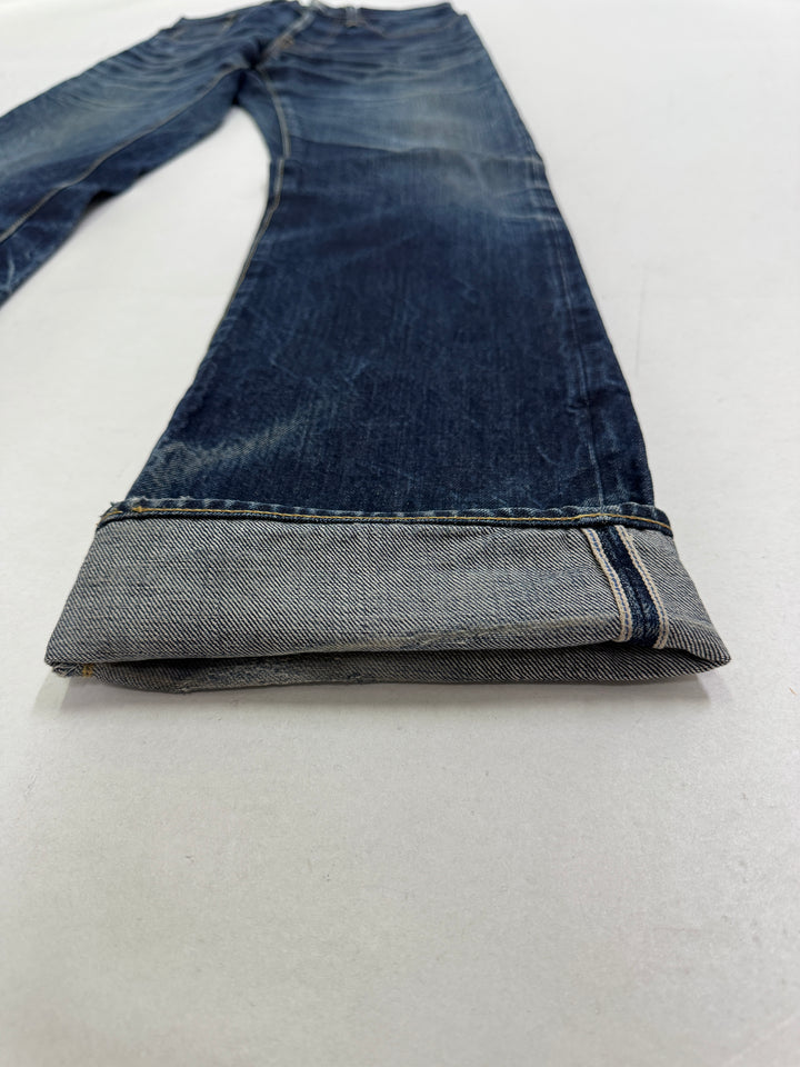 Studio D'Artisan W30 con cimosa e rivetti selvedge rivets jeans vintage