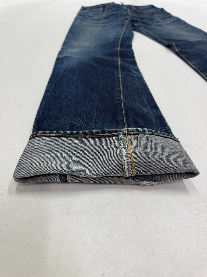 Studio D'Artisan W30 con cimosa e rivetti selvedge rivets jeans vintage