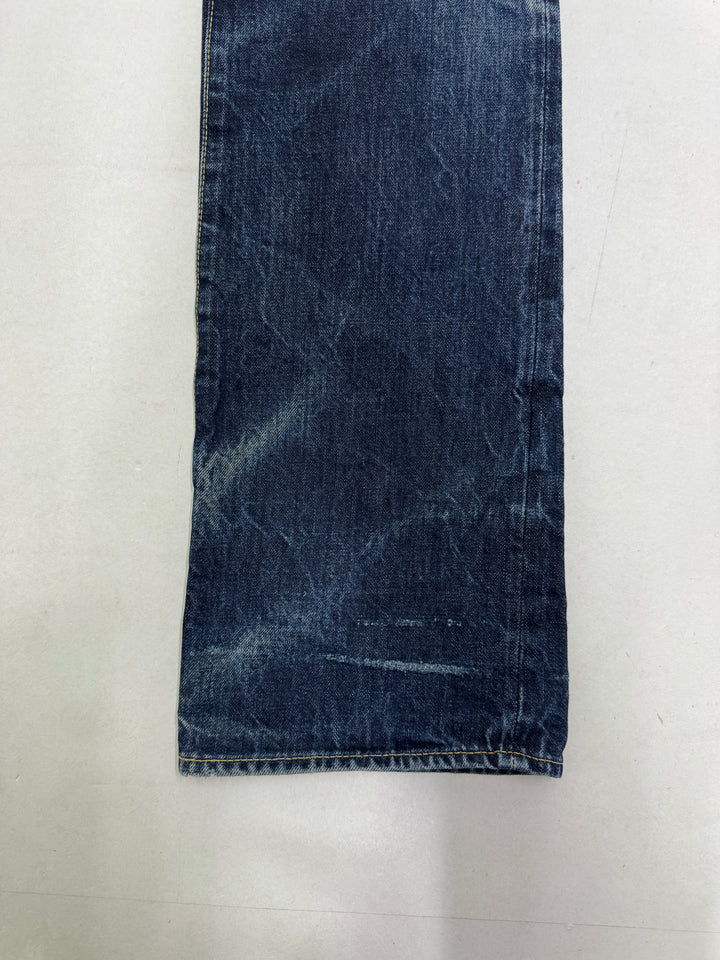 Studio D'Artisan W30 con cimosa e rivetti selvedge rivets jeans vintage