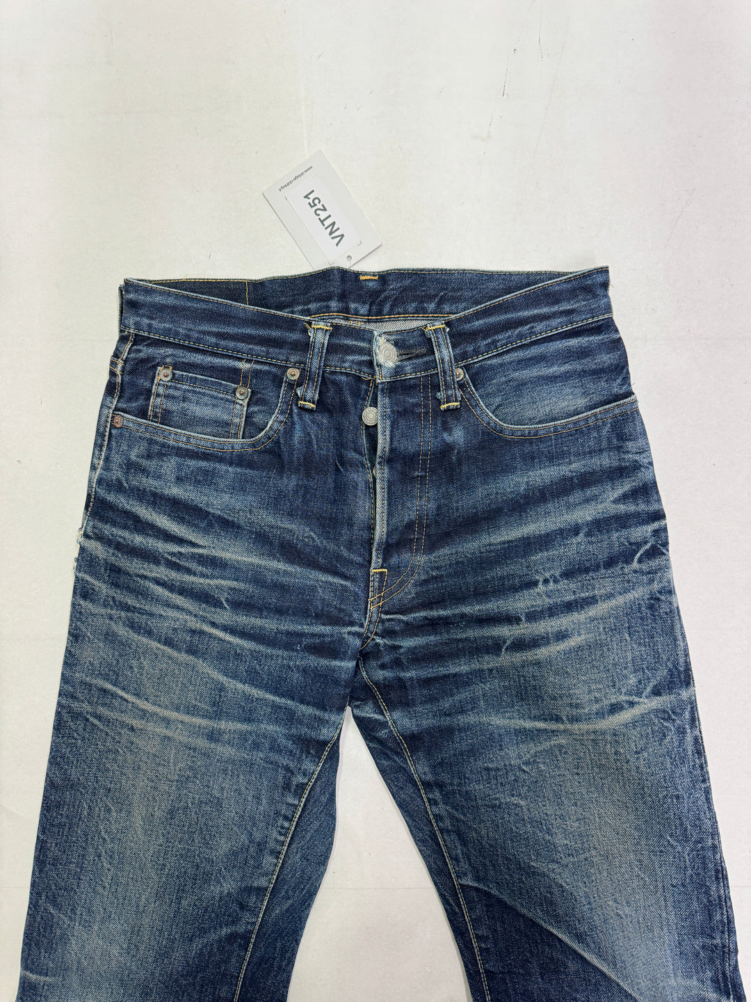 Studio D'Artisan W30 con cimosa e rivetti selvedge rivets jeans vintage