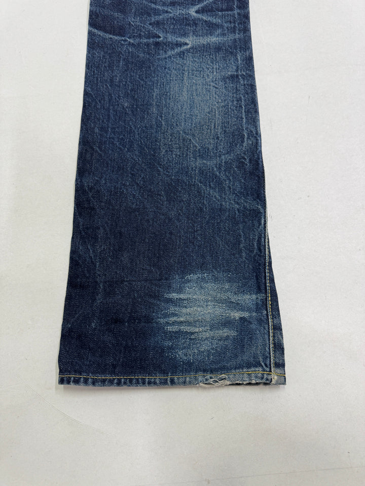 Studio D'Artisan W30 con cimosa e rivetti selvedge rivets jeans vintage