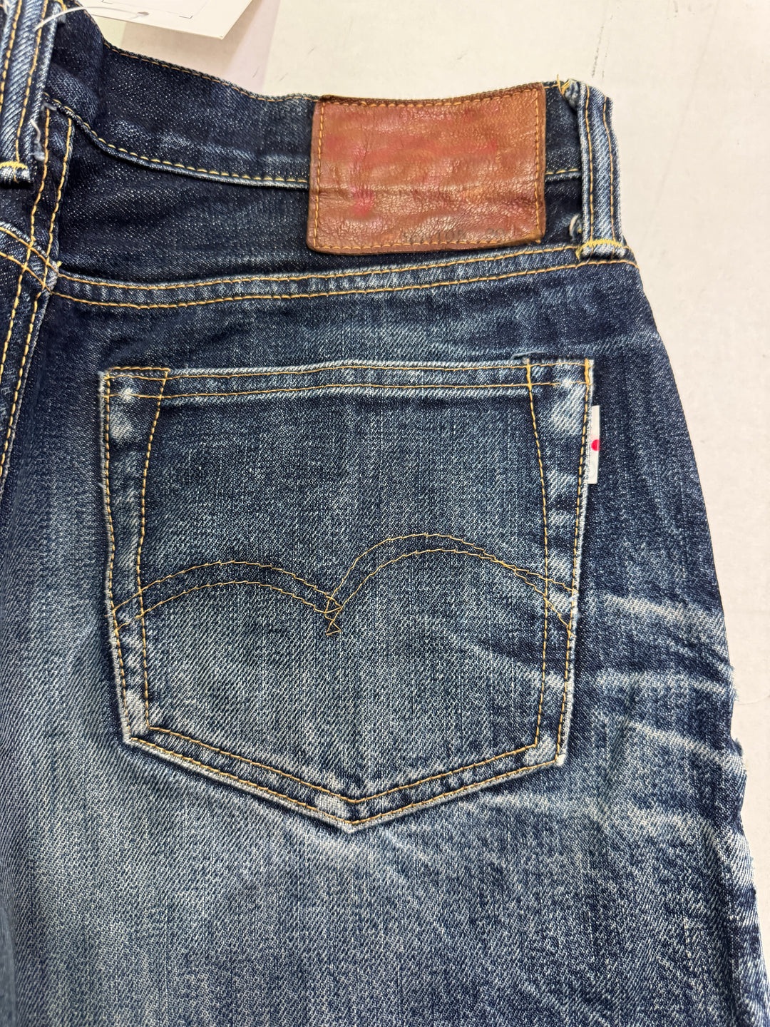 Studio D'Artisan W30 con cimosa e rivetti selvedge rivets jeans vintage