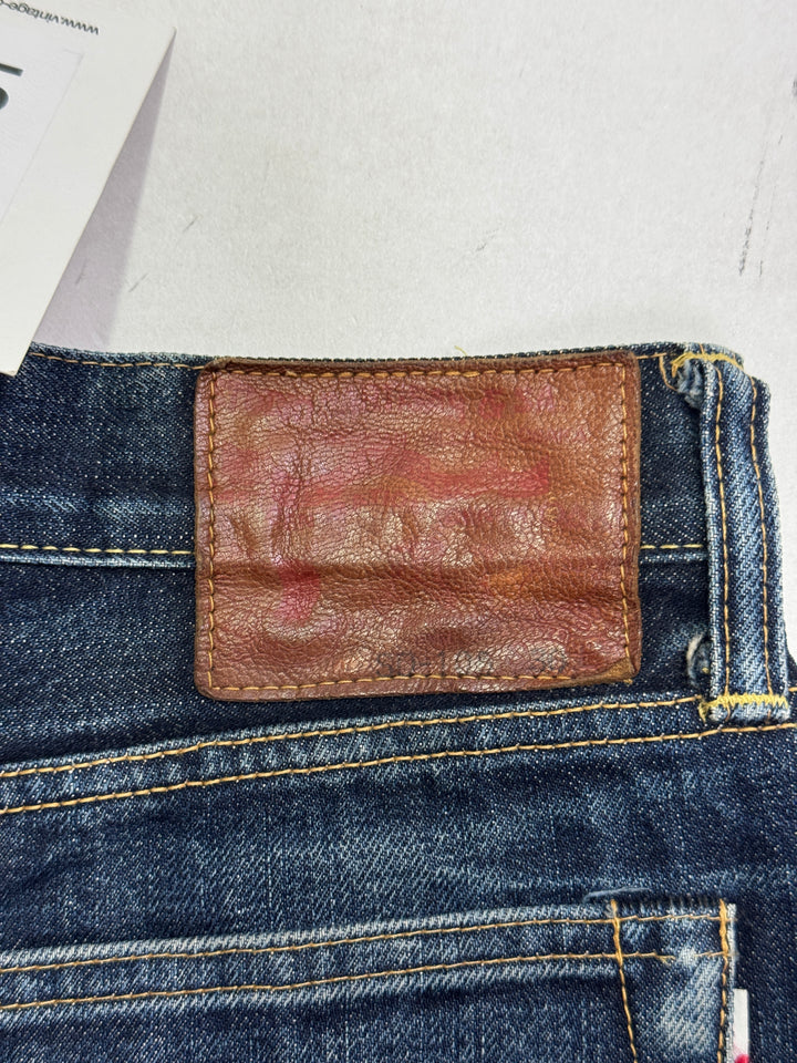 Studio D'Artisan W30 con cimosa e rivetti selvedge rivets jeans vintage