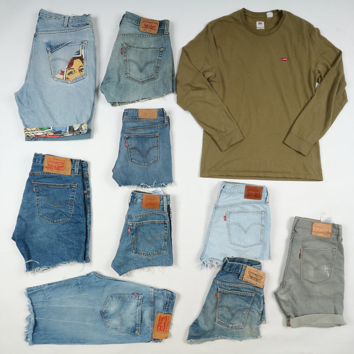 Levi's mix vintage box da 29pz uomo e donna Stock estivo ed invernale