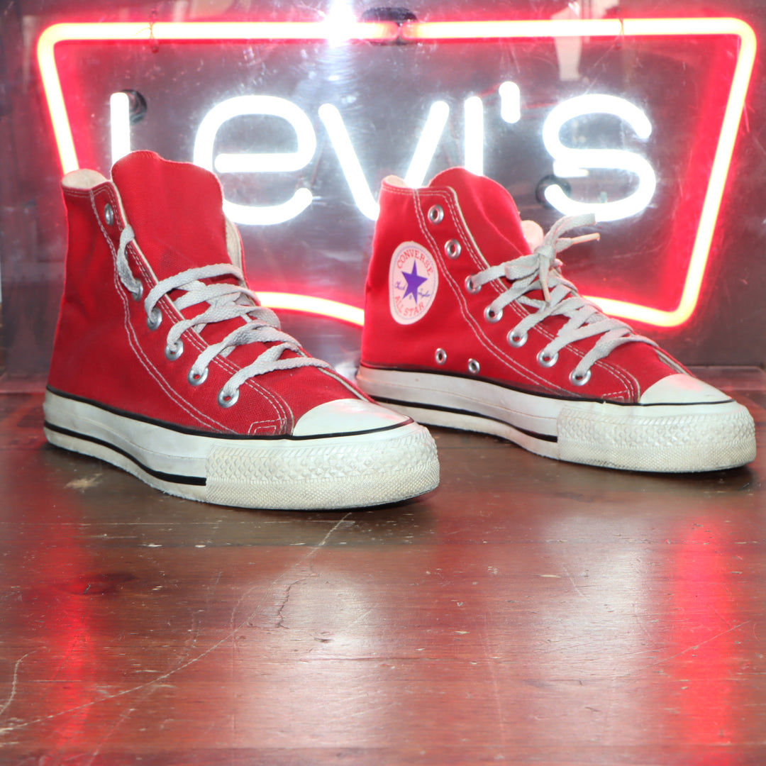 Converse all star size 5 Alte Made in USA Rosso