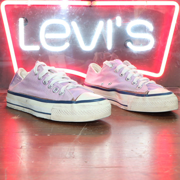 Converse all star size 5.5 basse Made in USA Viola Lilla