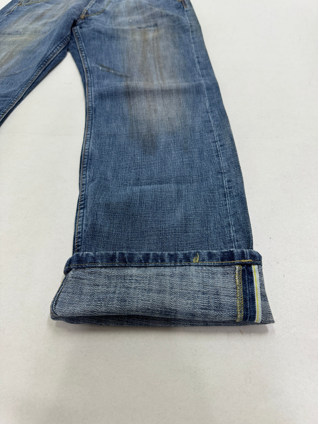 Lee 101/b mezza cimosa W34 L32 half selvedge jeans denim