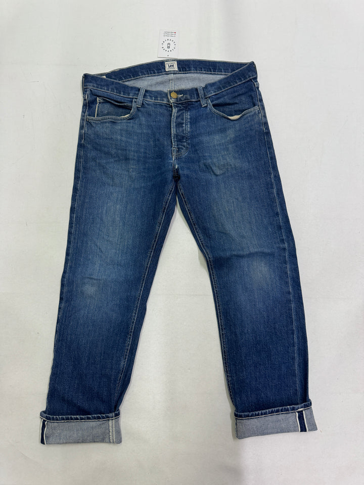 Lee Daren Button Fly W34 L30 cimosa selvedge jeans denim