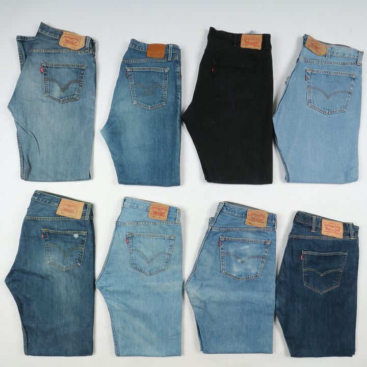 Levi's 501 grado A box da 30pz uomo e donna denim e mix color