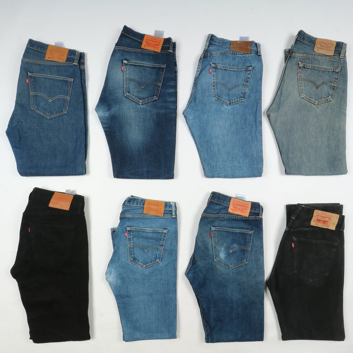 Levi's 501 grado A box da 30pz uomo e donna denim e mix color