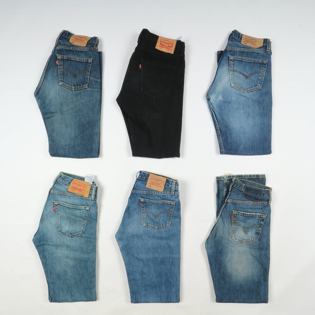 Levi's 501 grado A box da 30pz uomo e donna denim e mix color