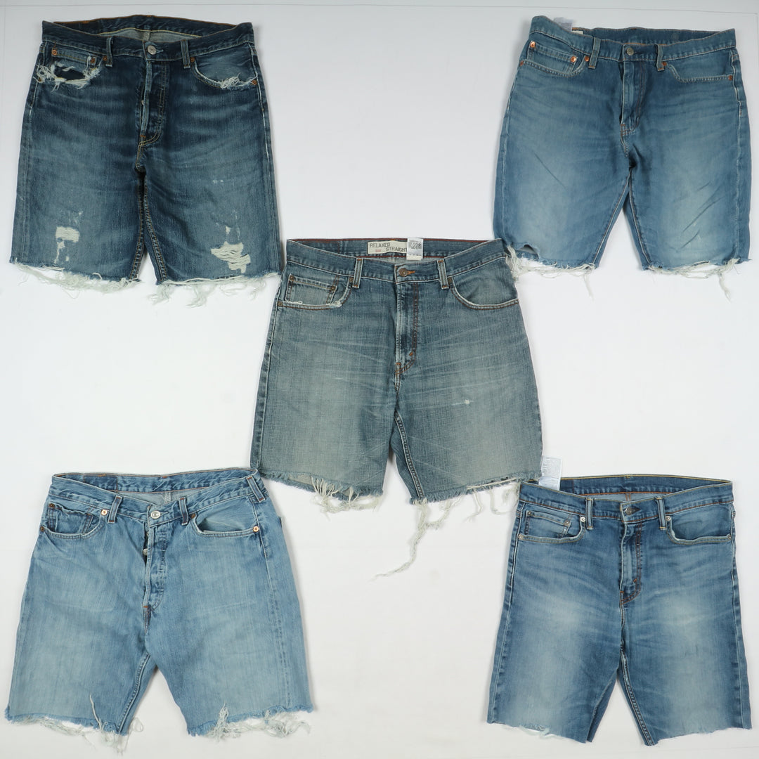 Levi's bermuda short uomo Box da 56pz jeans denim