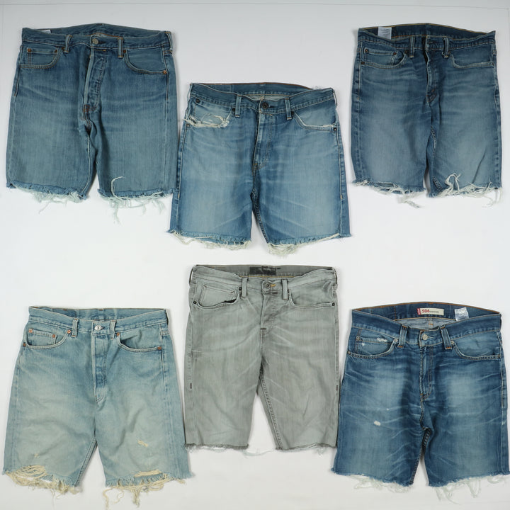 Levi's bermuda short uomo Box da 56pz jeans denim