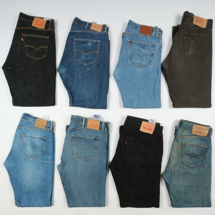 Levi's 501 grado A box da 30pz uomo e donna denim e mix color