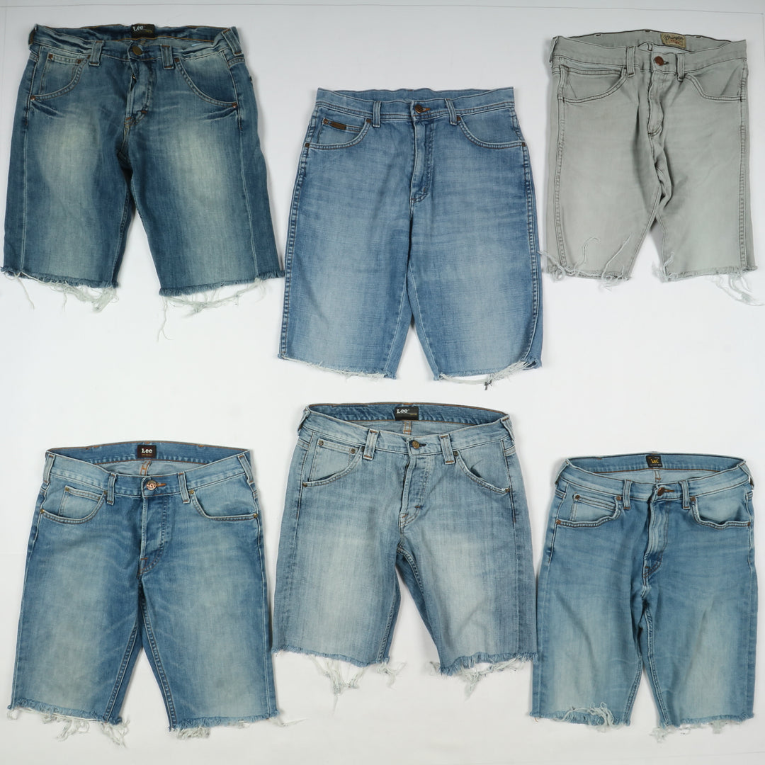 Lee e Wrangler bermuda short uomo e donna Box da 58pz