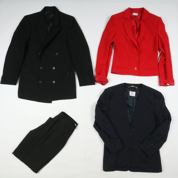 Giacche Blazer e completi vintage uomo e donna box da 33pz