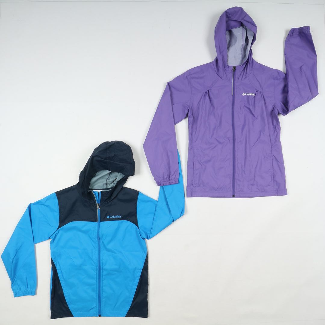 Columbia stock giacche windbreaker uomo e donna box da 13pz