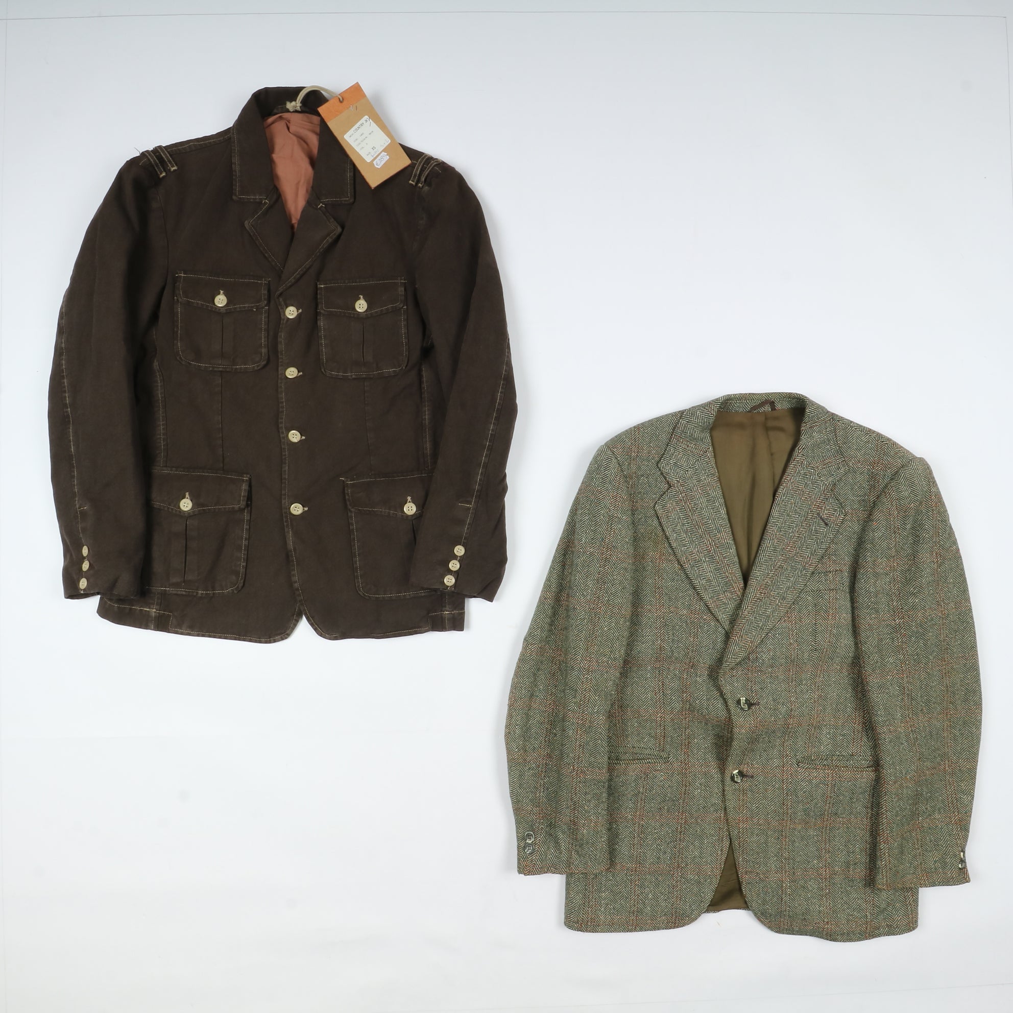 Stock 17pz Giacche Jaggy Country jkt da uomo deadstock fondo di magazz Vintage Clothing