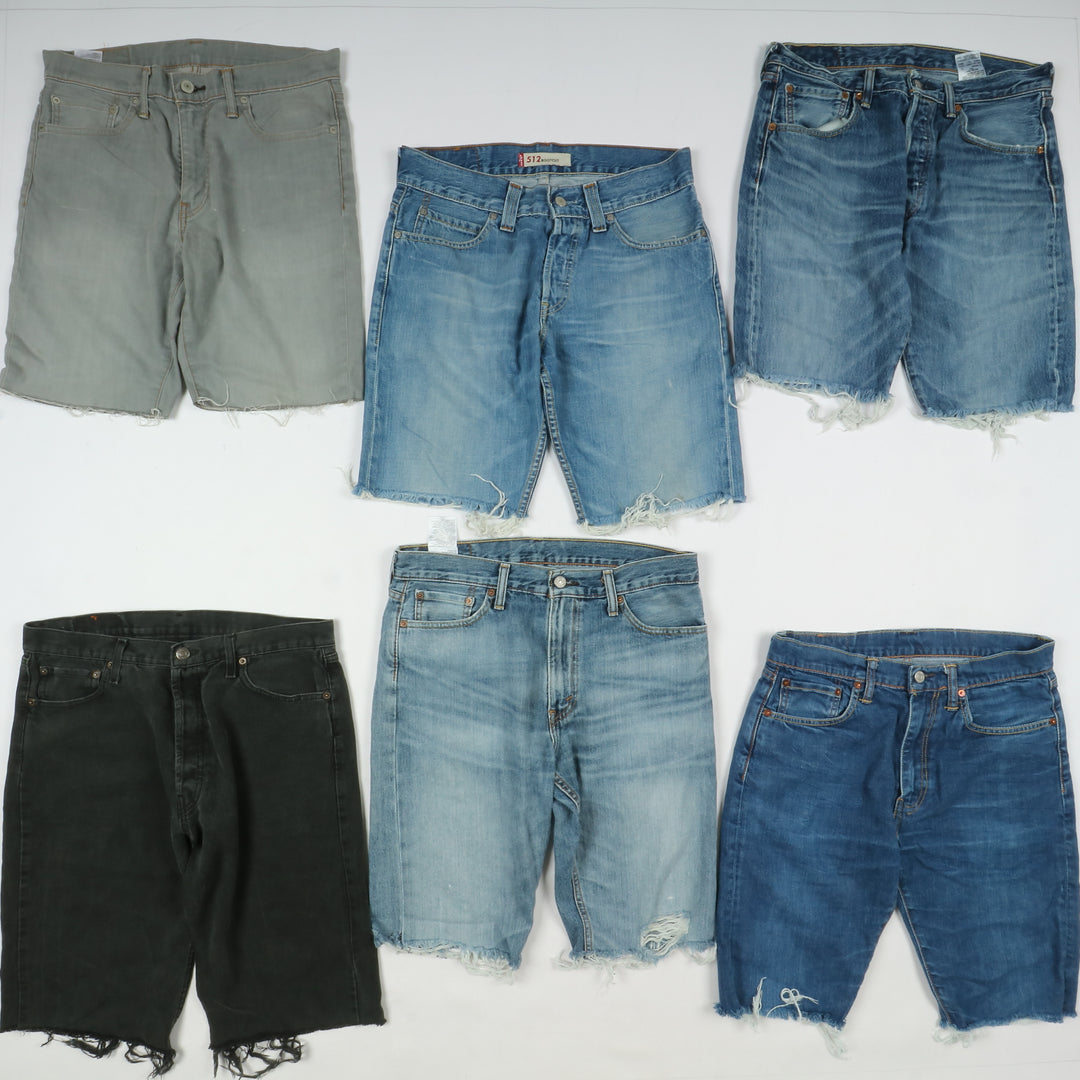 Levi's bermuda short uomo Box da 56pz jeans denim