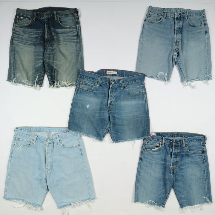 Levi's bermuda short uomo Box da 56pz jeans denim