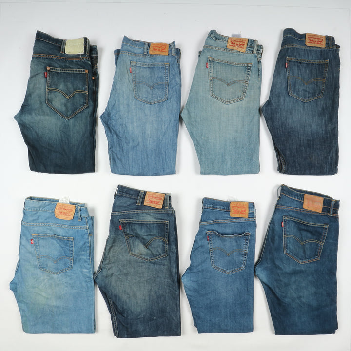 Levi's ZIP fly, Grado A+B, stock da 40pz Levis jeans Uomo e Donna Denim